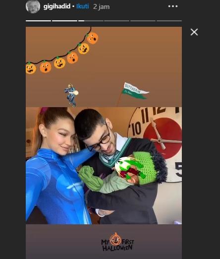 Gigi Hadid dan Zayn Malik (Instagram.com/gigihadid)