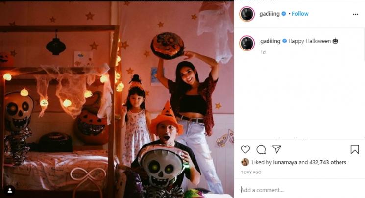 Gading Marten dan Gisella (Instagram.com/gadiiing)