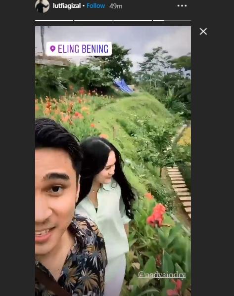 Lutfi Agizal gandeng pacar baru (Instagram.com/lutfiagizal)