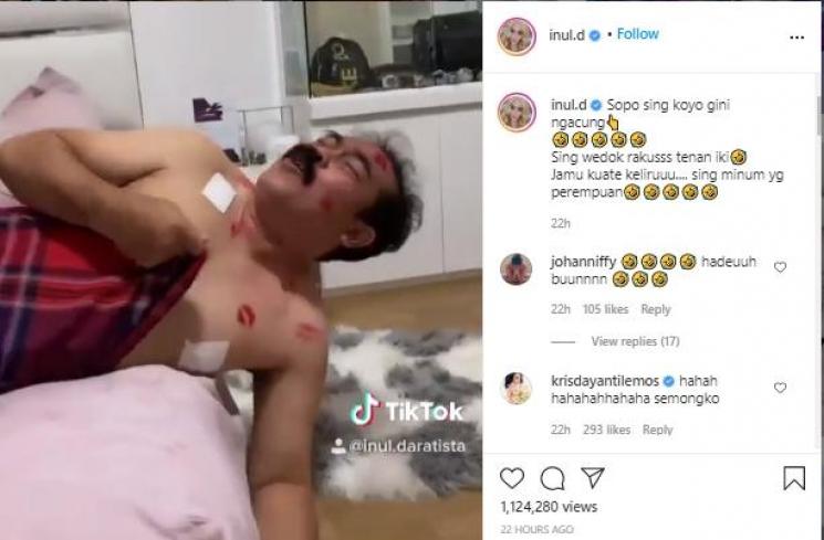 Inul Daratista dan Adam Suseno (Instagram.com/inul.d)