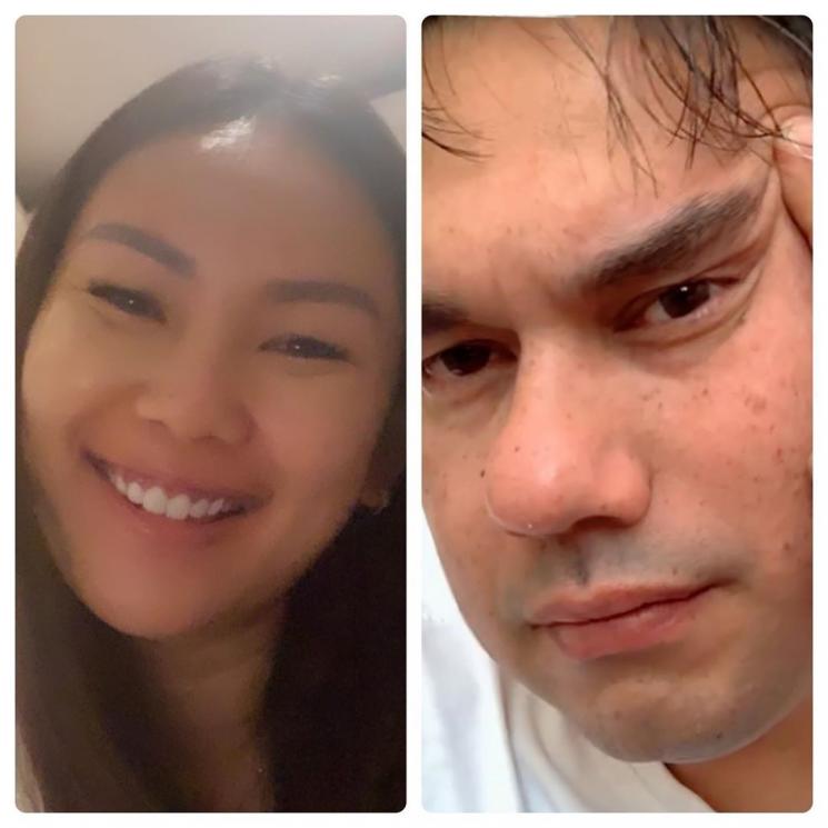 Kalina Oktarani dan pacar barunya. (Instagram/@kalinaocktaranny)