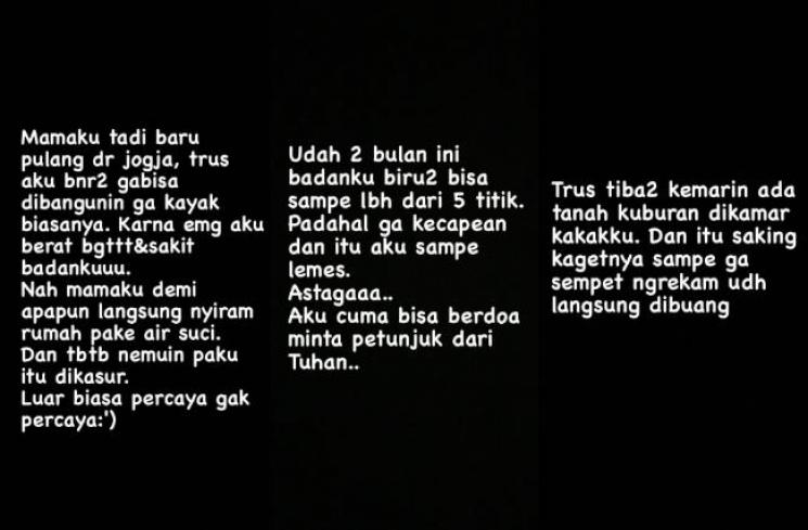 Curhatan Brisia Jodie alami kejadian mistis. (Instagram)