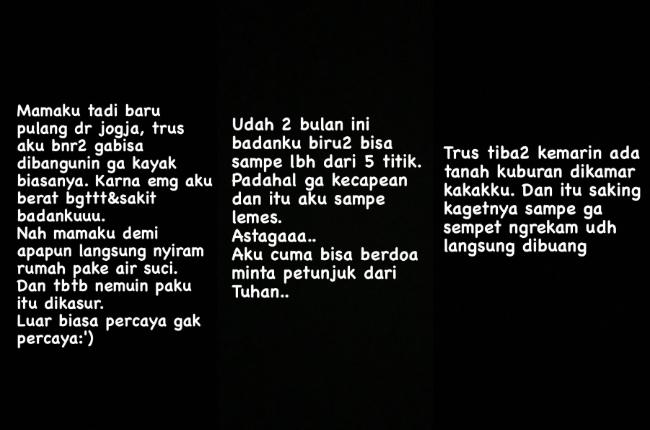 Curhatan Brisia Jodie alami kejadian mistis. (Instagram)
