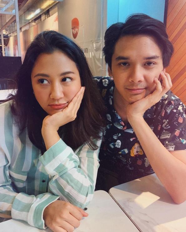 Sherina Munaf dan Baskara Mahendra (Instagram/@sherinasinna)