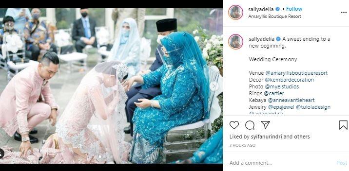 Sally Adelia. (Instagram/@sallyadelia)