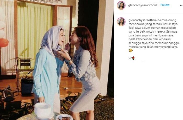 Poppy Bunga dan Glenca Chysara. (Instagram/@glencachysaraofficial)