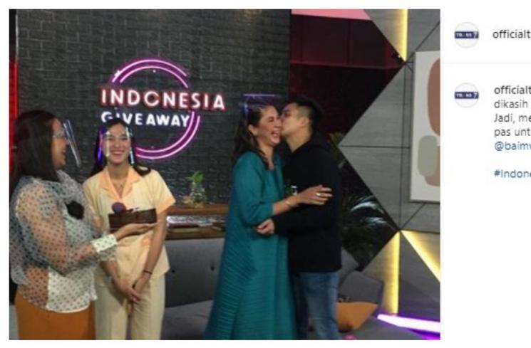 Echi Unyu. (Instagram/@officialtrans7)