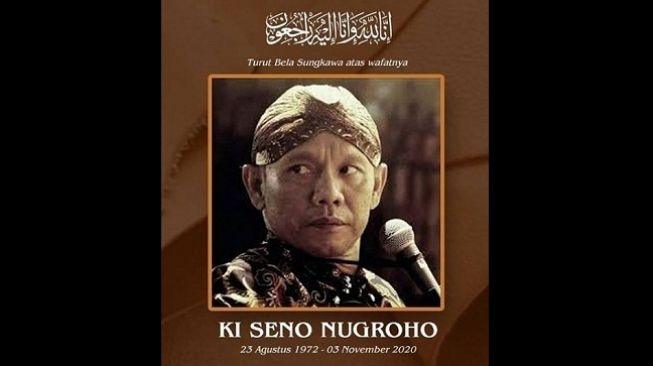 Dalang Ki Seno Nugroho meninggal dunia