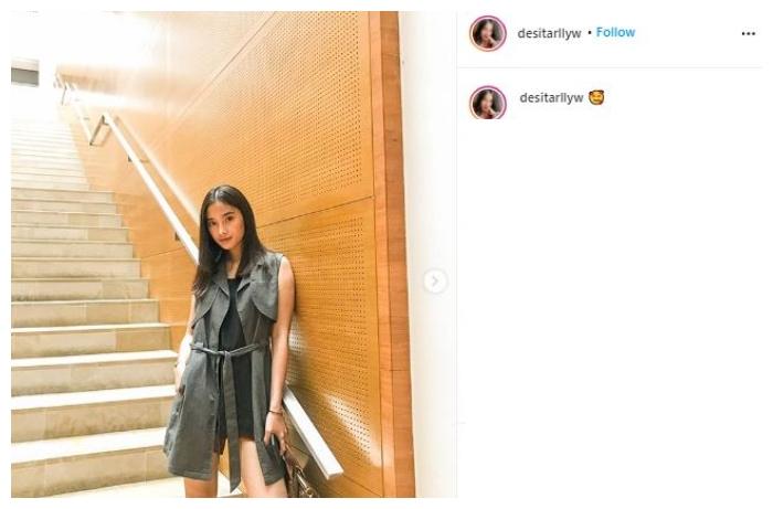 Echi Unyu, pengasuh anak Baim Wong. (Instagram/@desitarllyw)