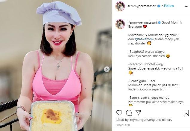 Femmy Permatasari. (Instagram/@femmypermatasari)