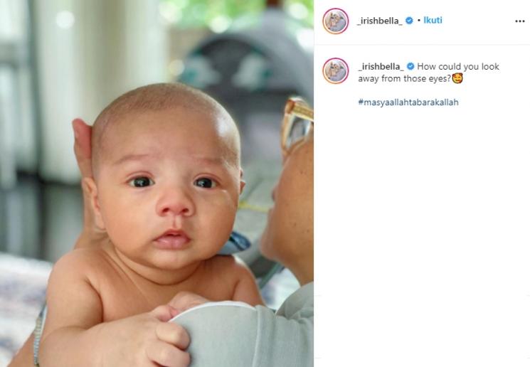 Anak Irish Bella dan Ammar Zoni, Air Rumi (Instagram/@_irishbella_)