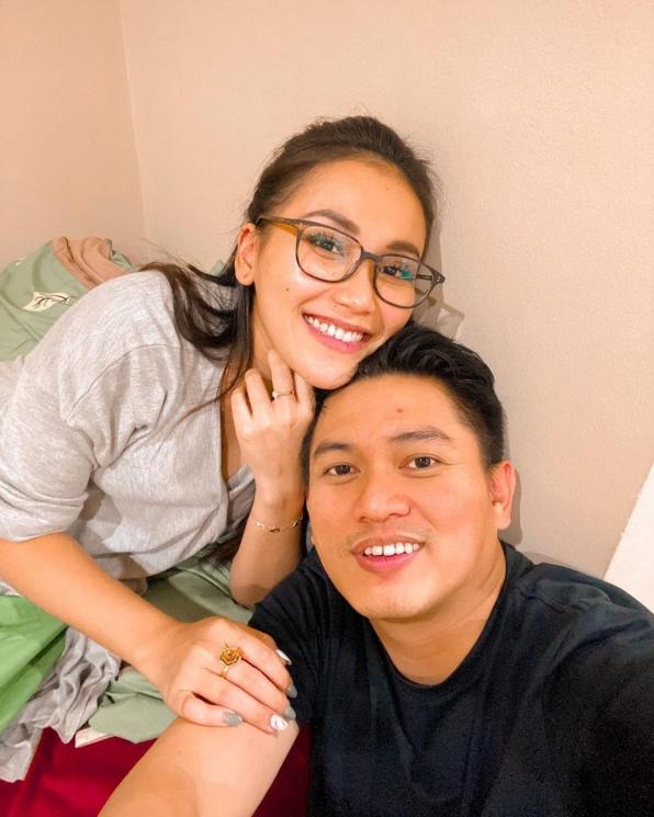 Ayu Ting Ting dan Aditya Jayusman. (Instagram/@ayutingting92)