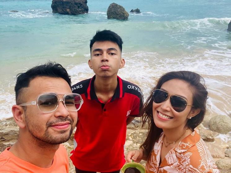 Raffi Ahmad dan Dimas Ramadhan bersama Ayu Dewi (Instagram/@raffinagita1717)