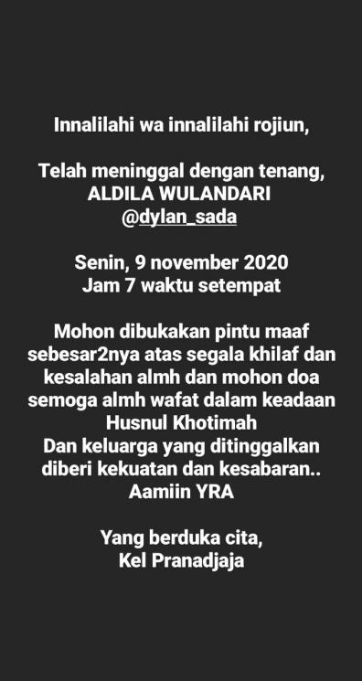 Postingan Dimas Radityo (instagram.com/dimsrads)