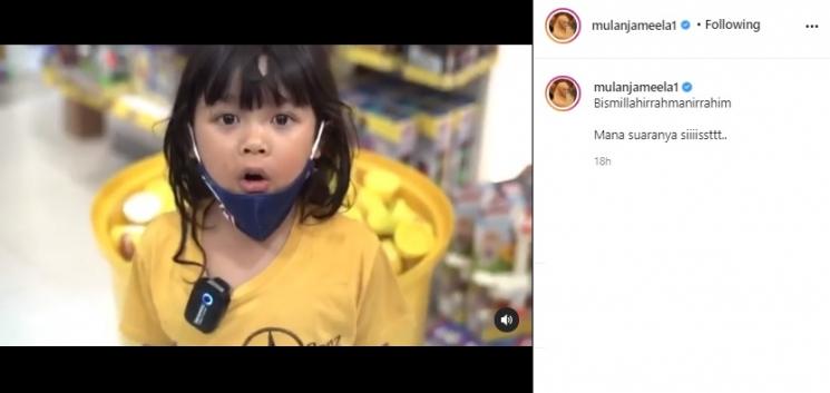 Anak Mulan Jameela dan Ahmad Dhani, Muhammad Ali. (Instagram/@mulanjameela1)