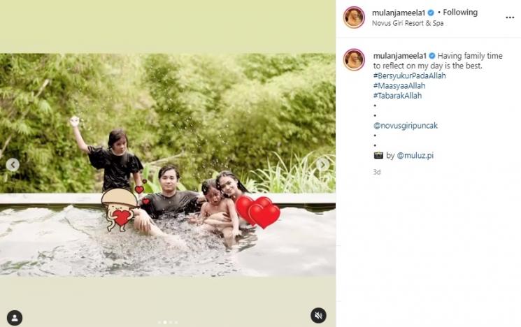 Anak-anak Mulan Jameela. (Instagram/@mulanjameela1)