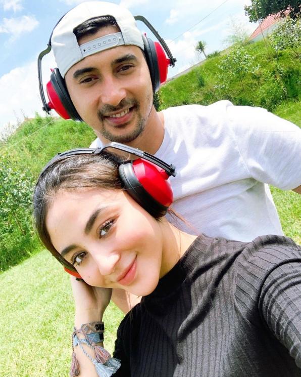 Ali Syakieb dan Margin Wieheerm (Instagram/@marginw)