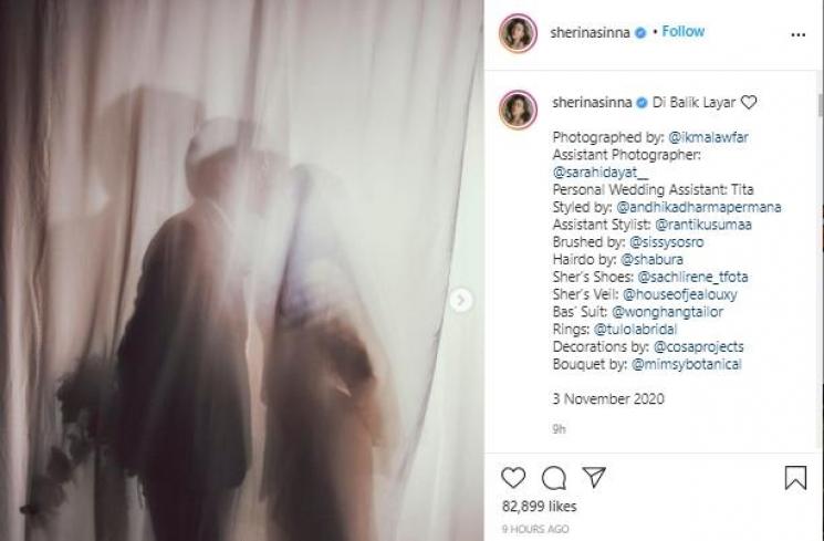 Sherina Munaf dan Baskara Mahendra (Instagram.com/sherinasinna)