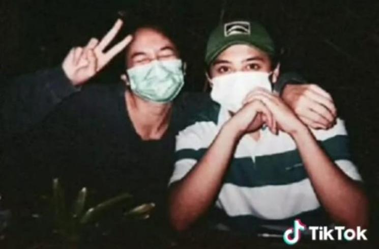 Bastian Steel dan Sitha Marino. (TikTok/Bastianbbs)