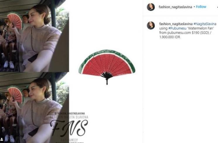 Nagita Slavina. (Instagram/@fashion_nagitaslavina)
