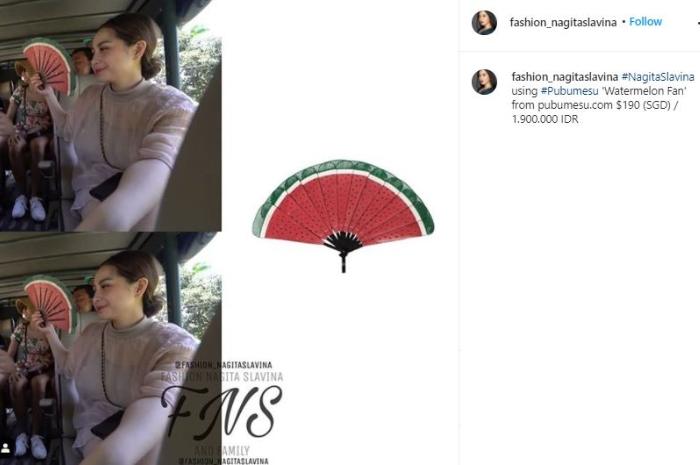 Nagita Slavina. (Instagram/@fashion_nagitaslavina)