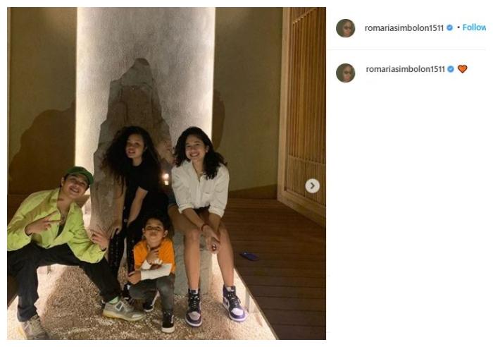Bastian Steel dan Sitha Marino. (Instagram/@romariasimbolon1511)