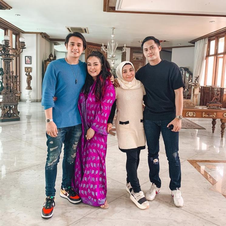 Ajun Perwira dan Jennifer Ipel, Muzdalifah dan Fadel Islami (Instagram/@muzdalifah999)