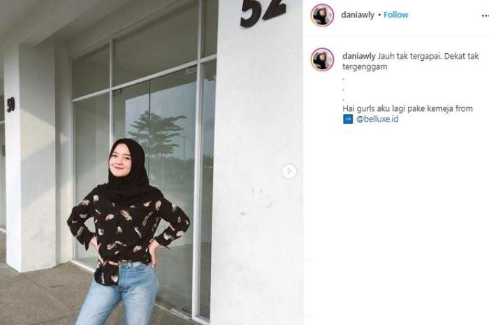 Dania Aulia. (Instagram/@daniawly)