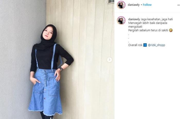 Dania Aulia. (Instagram/@daniawly)