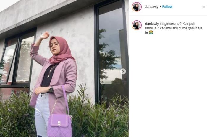 Dania Aulia. (Instagram/@daniawly)