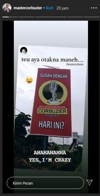 Deddy Corbuzier (Instagram/@mastercorbuzier)