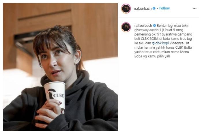 Nafa Urbach. (Instagram/@nafaurbach)