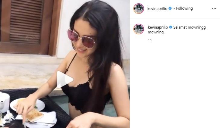Istri Kevin Aprilio, Vicy Melanie. (Instagram/@kevinaprilio)