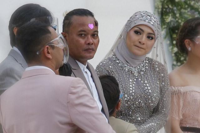 Momen Pernikahan Sule dan Nathalie Holscher. (Matamata.com/Alfian Winanto)