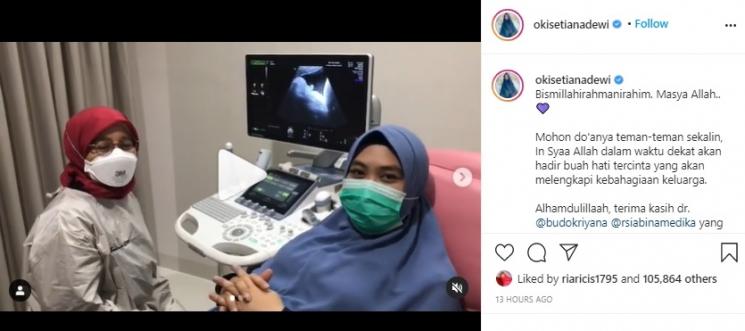 Oki Setiana Dewi. (Instagram/@okisetianadewi)