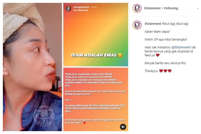 Dewi Perssik. (Instagram/@ifotainment)