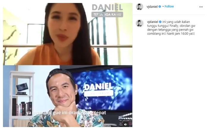 Daniel Mananta. (Instagram/@vjdaniel)