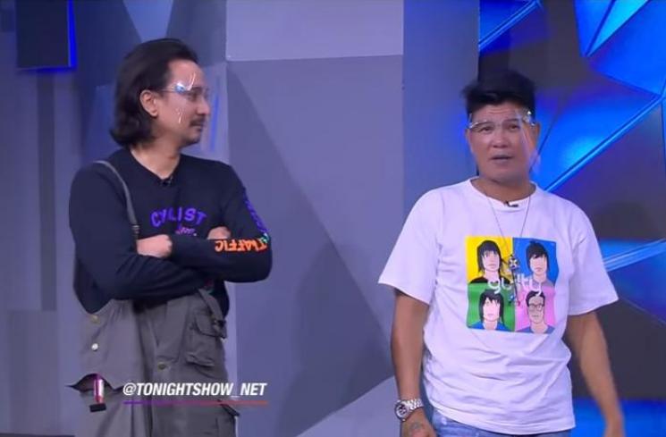 Andika Mahesa saat jadi bintang tamu Tonight Show (Youtube.com/tonightshownet)