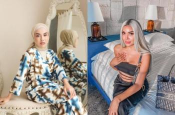 Pose Bareng Millendaru, Medina Zein Dicibir Kalah Cantik