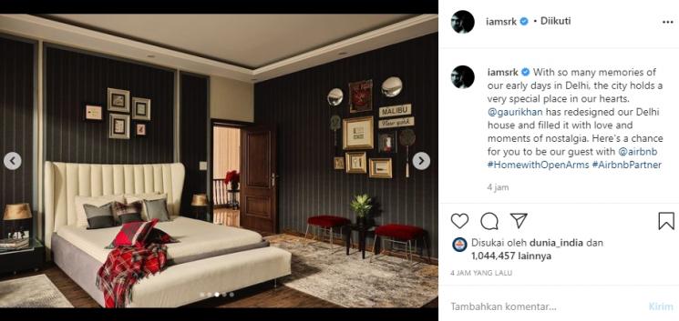 Rumah Shah Rukh Khan di Delhi (Instagram/@iamsrk)