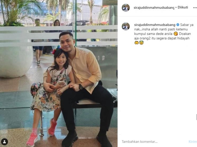 Sirajuddin Mahmud Sabang dan Aqila Ramadhani (Instagram/@sirajuddinmahmudsabang)