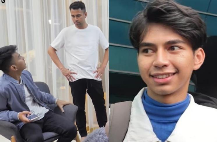 Dimas Ramadhan dan Raffi Ahmad. (YouTube/The Sungkars Family, MataMata.com)
