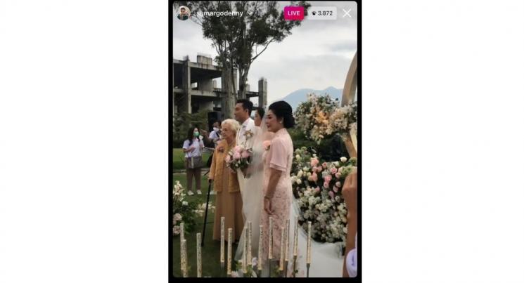 Denny Sumargo menikah dengan Olivia Alan. (Instagram/@sumargodenny)