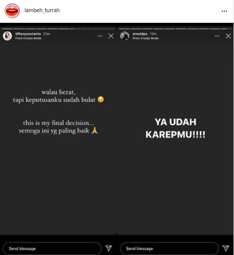 Chef Arnold dikira tak akur dengan istri (Instagram.com)