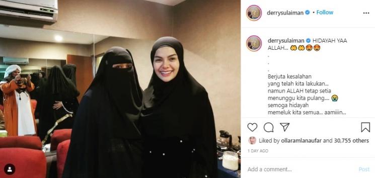 Postingan Ustaz Derry Sulaiman. (Instagram/@derrysulaiman)