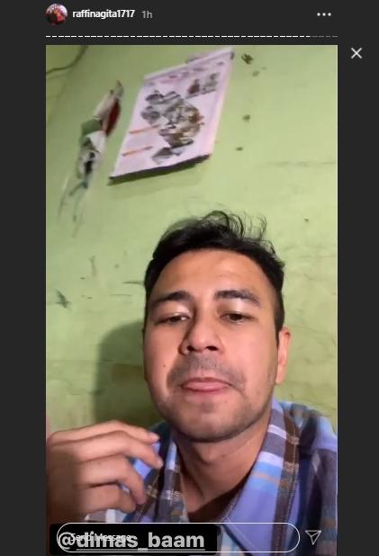Raffi Ahmad kunjungi kontrakan Dimas (Instagram.com/raffinagita1717)