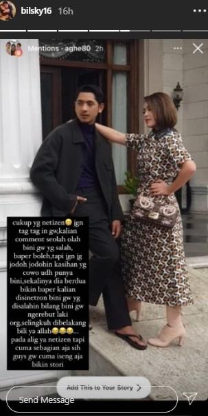 Postingan Billy Syahputra. (Instagram/@bilsky16)