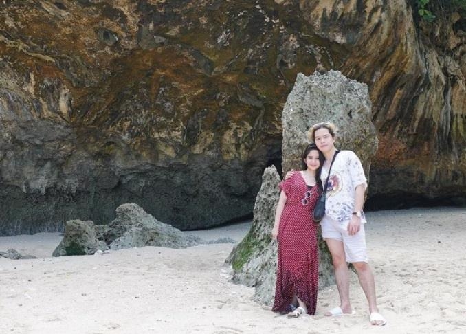 Foto liburan Dul Jaelani dan Tissa Biani di Pulau Bali. [capture Instgaram @duljaelani]