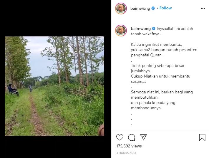 Baim Wong (Instagram/@baimwong)