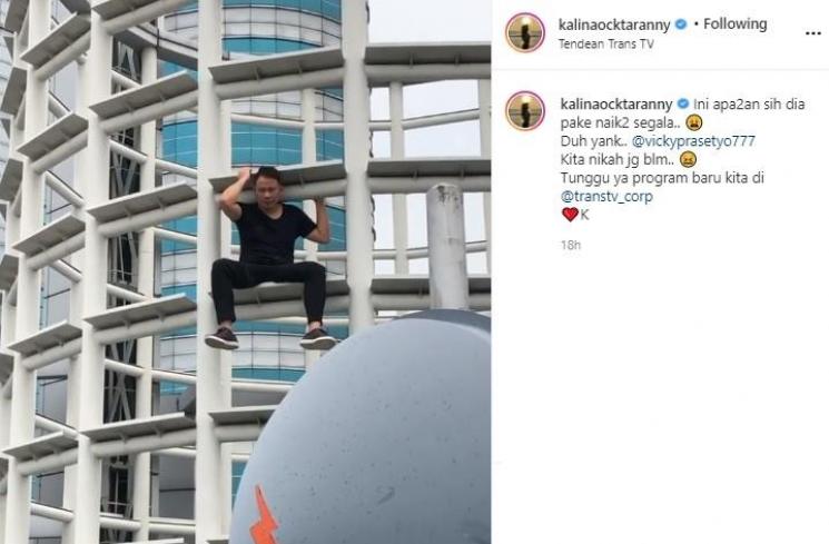 Postingan Kalina Oktarani. (Instagram/@kalinaocktaranny)